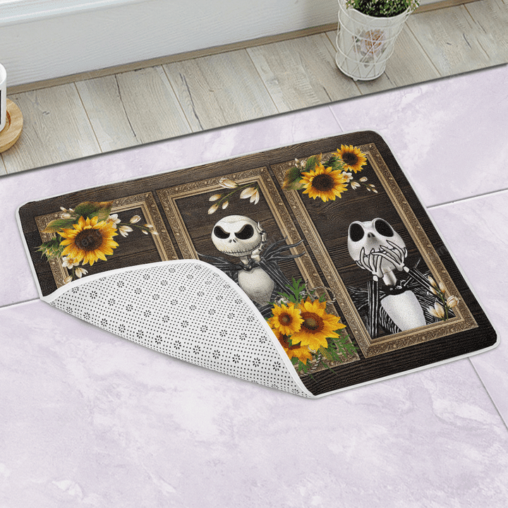 NIGHTMARE SUNFLOWER DOOR MAT & BATH MAT