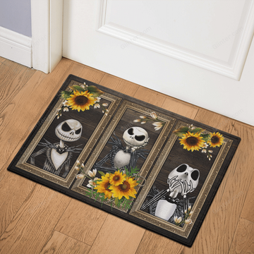 NIGHTMARE SUNFLOWER DOOR MAT & BATH MAT