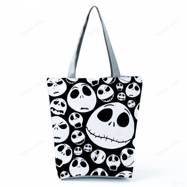 Nightmare Before Christmas Tote Bag Coolest Halloween