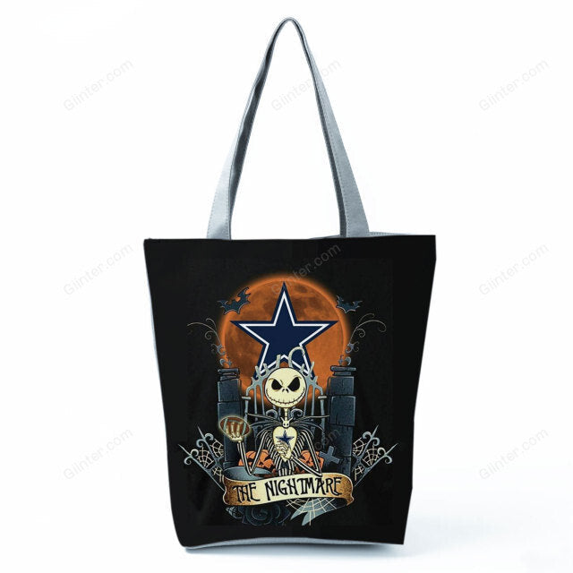 Nightmare Before Christmas Tote Bag Coolest Halloween