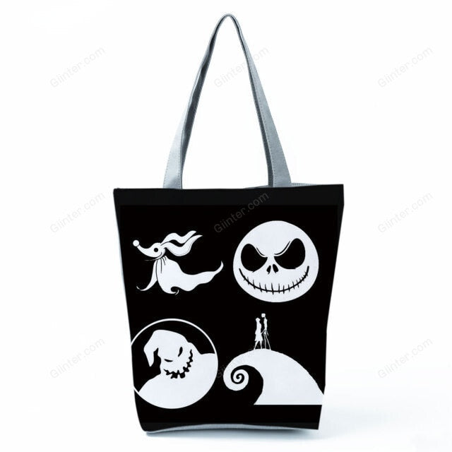 Nightmare Before Christmas Tote Bag Coolest Halloween