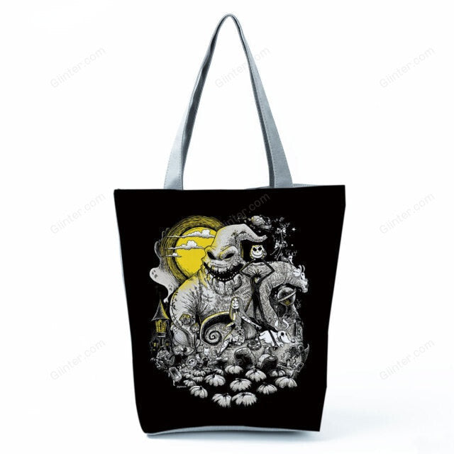 Nightmare Before Christmas Tote Bag Coolest Halloween