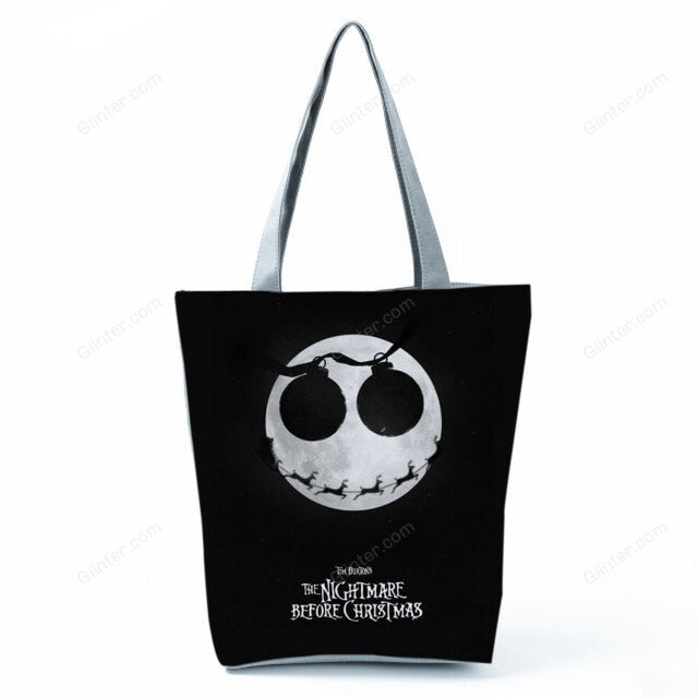 Nightmare Before Christmas Tote Bag Coolest Halloween