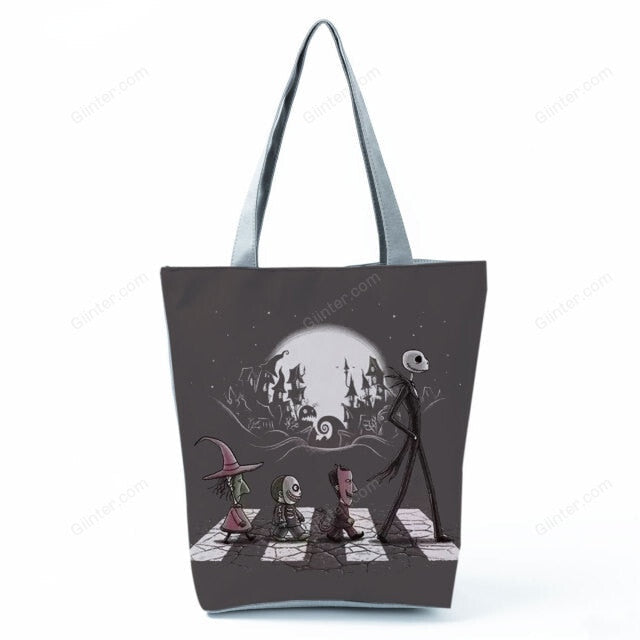 Nightmare Before Christmas Tote Bag Coolest Halloween