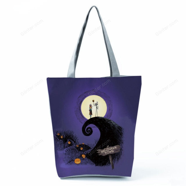Nightmare Before Christmas Tote Bag Coolest Halloween