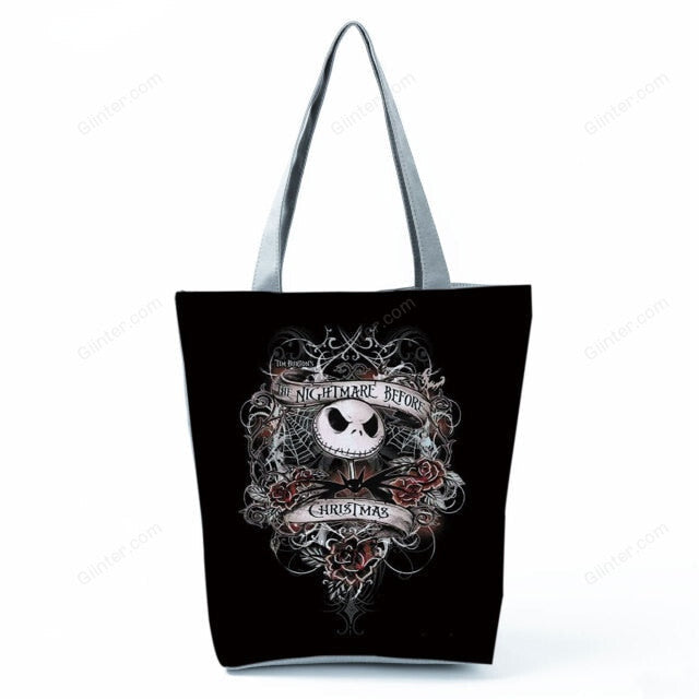 Nightmare Before Christmas Tote Bag Coolest Halloween