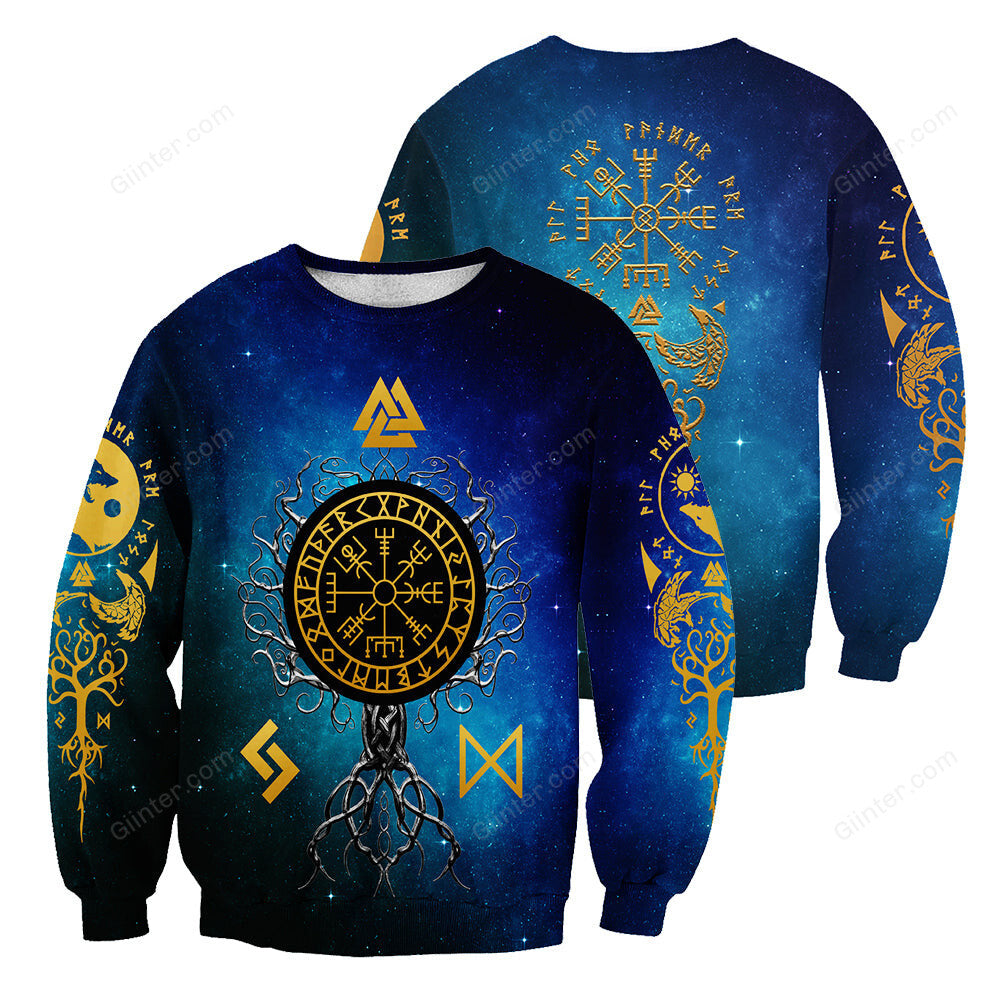 Norse Tree Of Life 3D All Over Printed Shirts For Men And Women 72