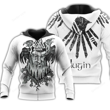 Odin & Hugin 3D All Over Printed Shirts For Men And Women 76
