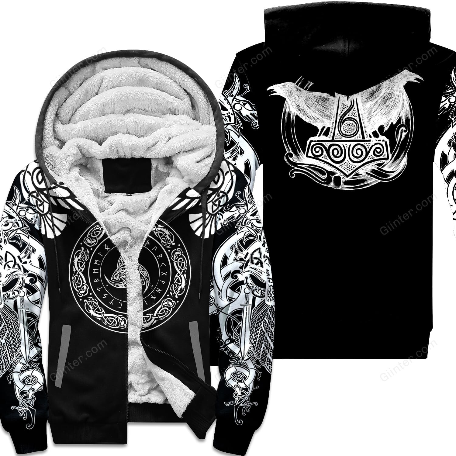 Odin & Raven 3D All Over Printed Shirts For Men And Women 101