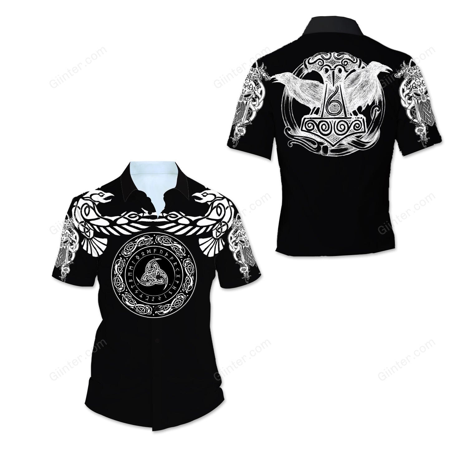 Odin & Raven 3D All Over Printed Shirts For Men And Women 101