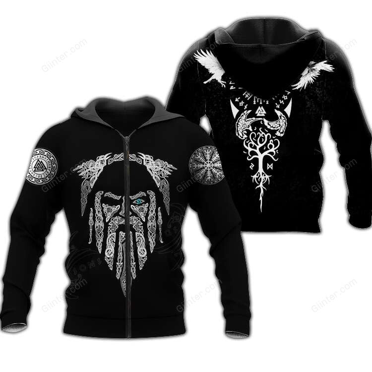 Odin 3D All Over Printed Shirts For Men And Women 107