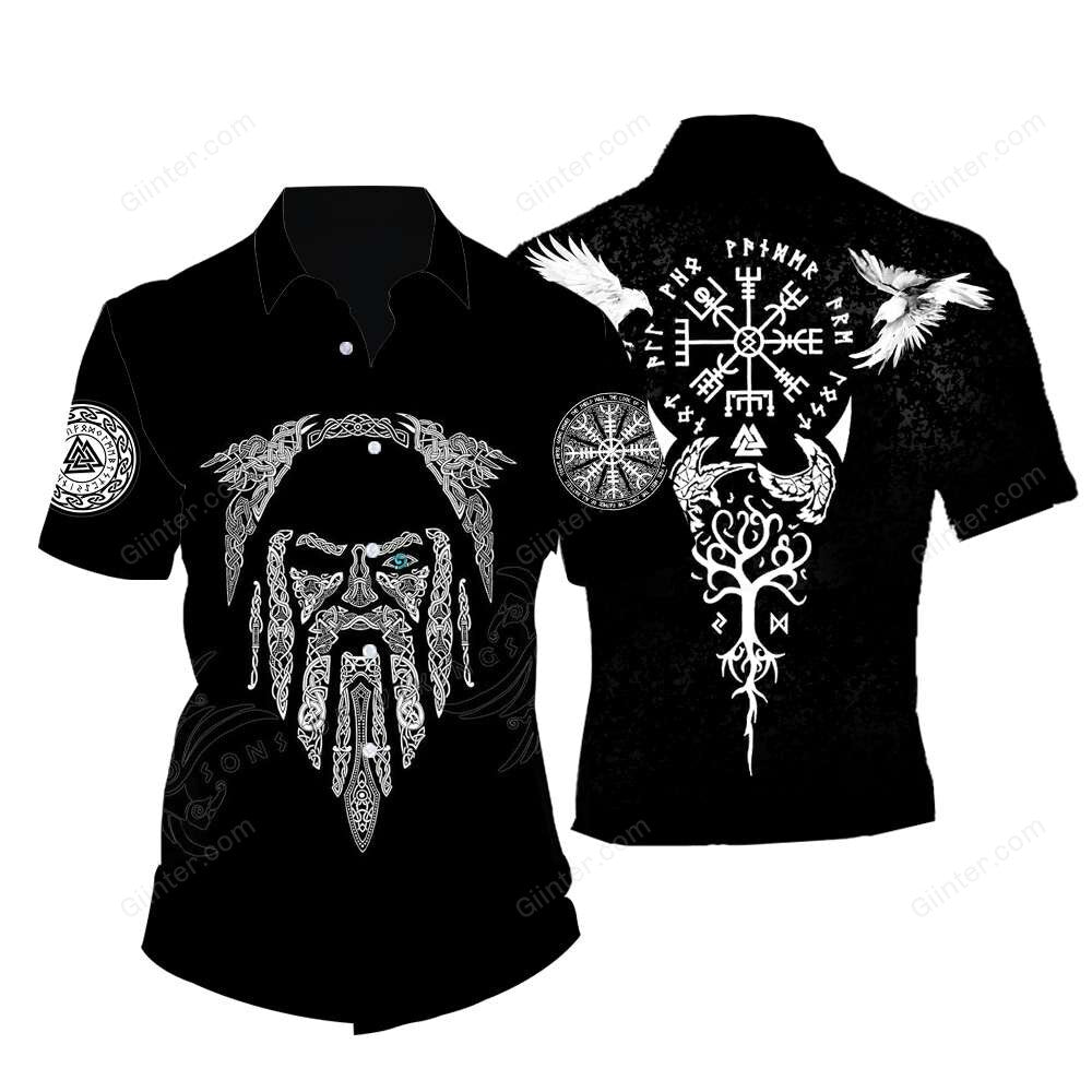 Odin 3D All Over Printed Shirts For Men And Women 107