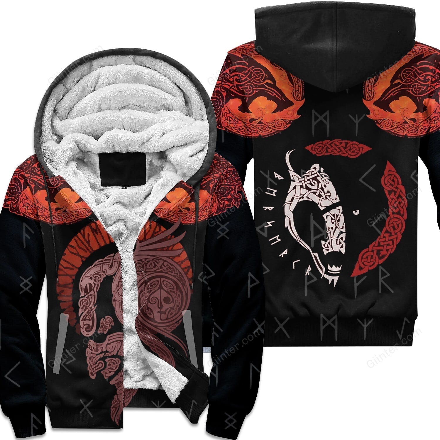 Odin 3D All Over Printed Shirts For Men And Women 77