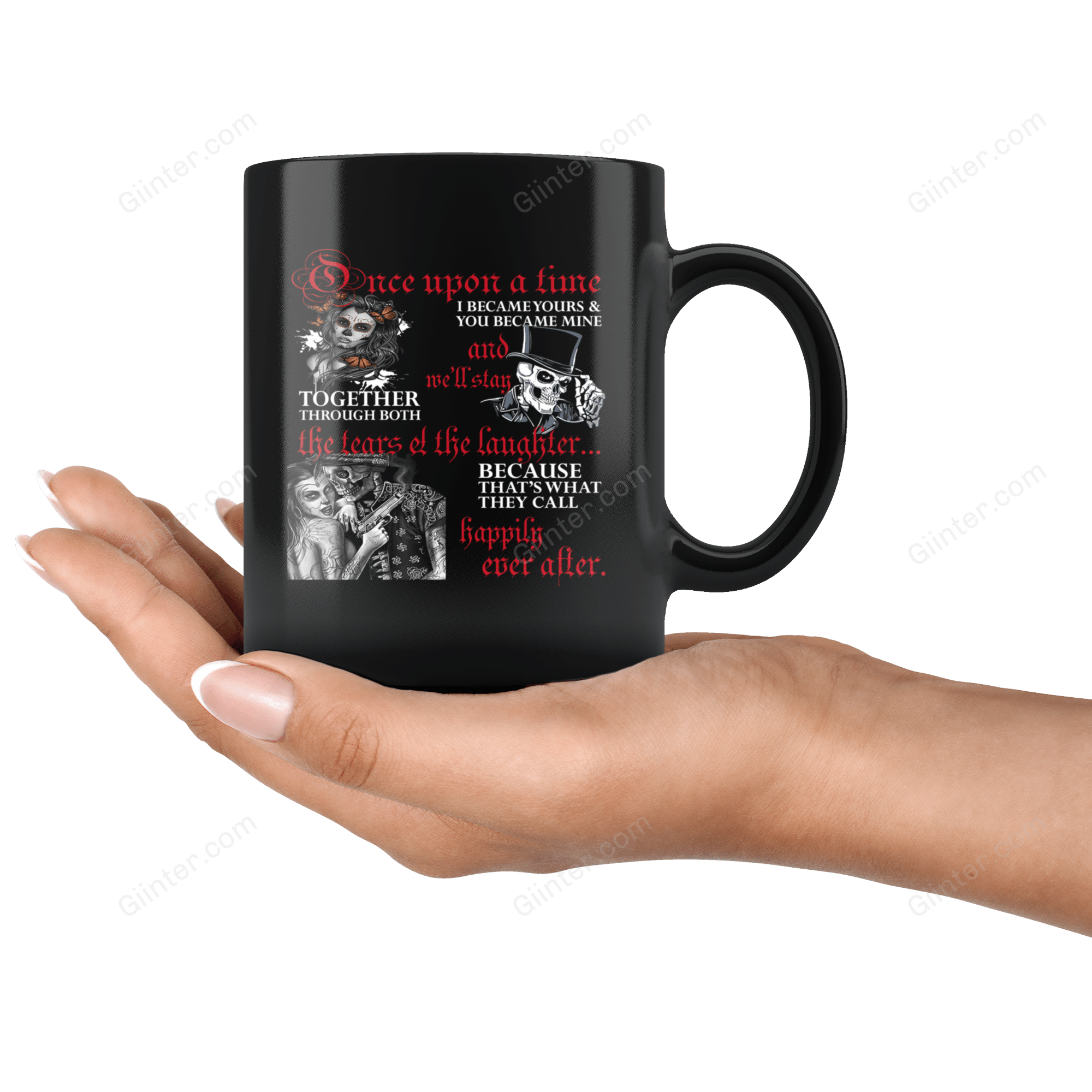 Once Upon A Time - Skulls Mug