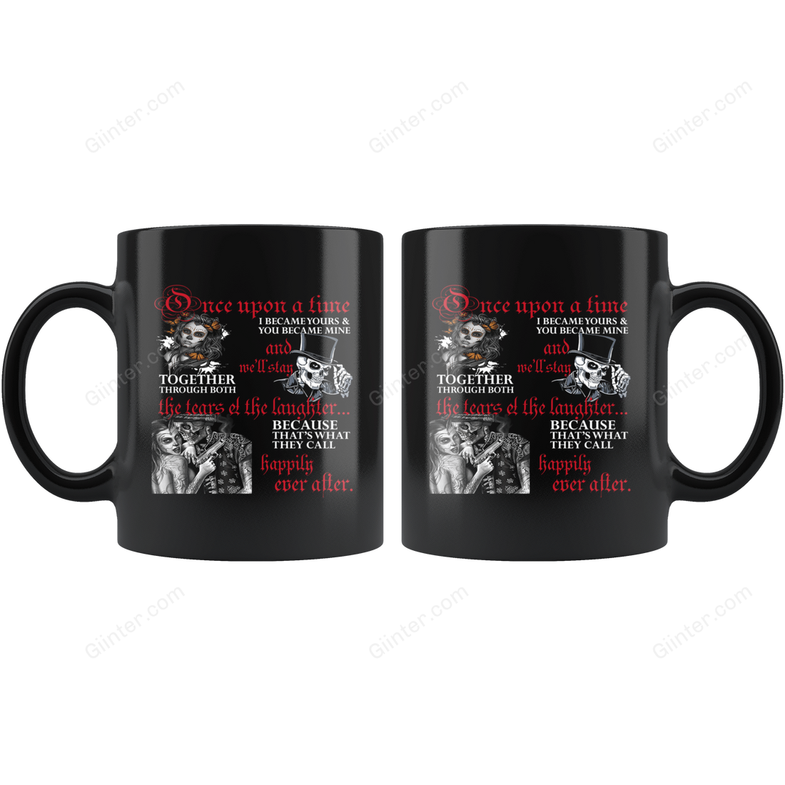 Once Upon A Time - Skulls Mug