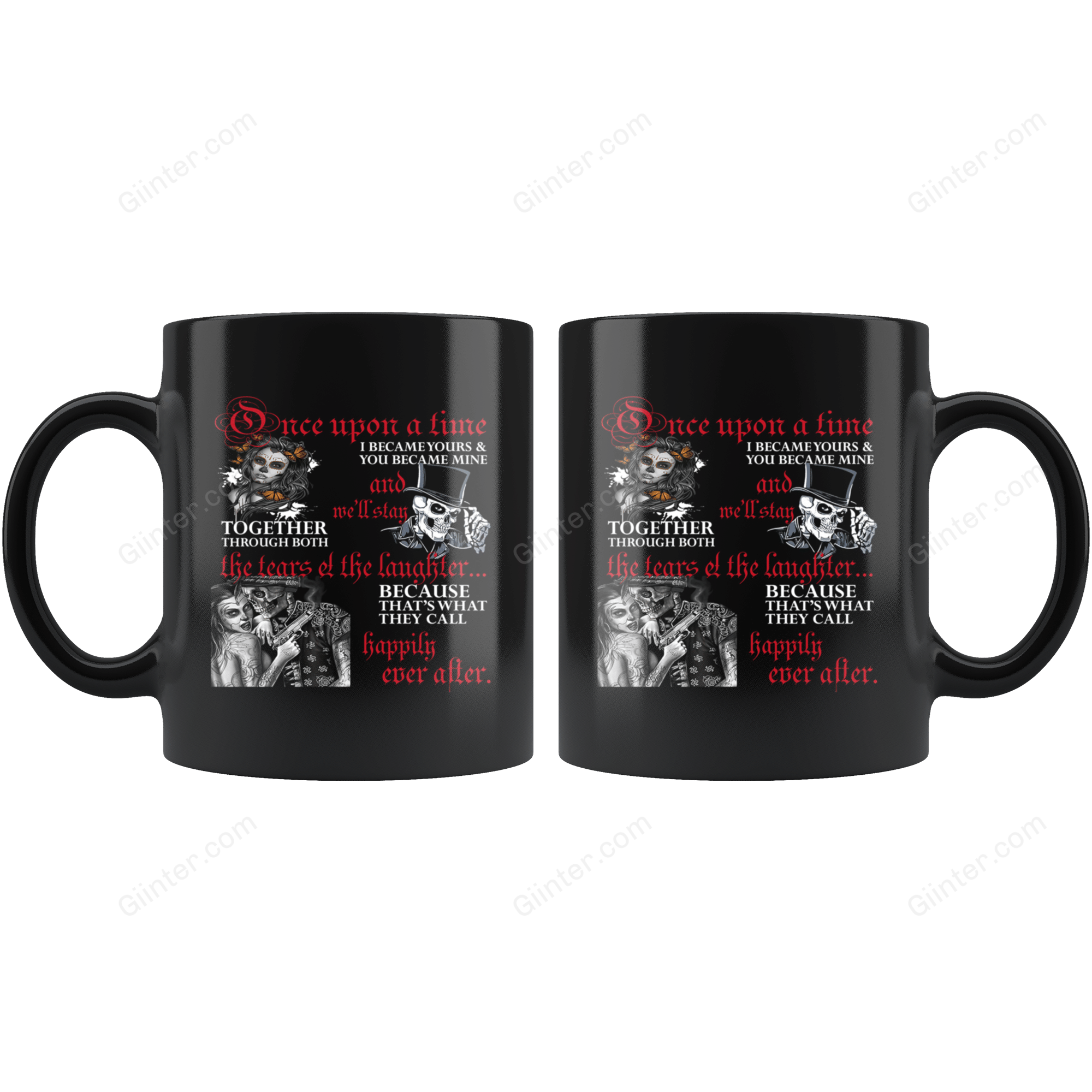 Once Upon A Time - Skulls Mug