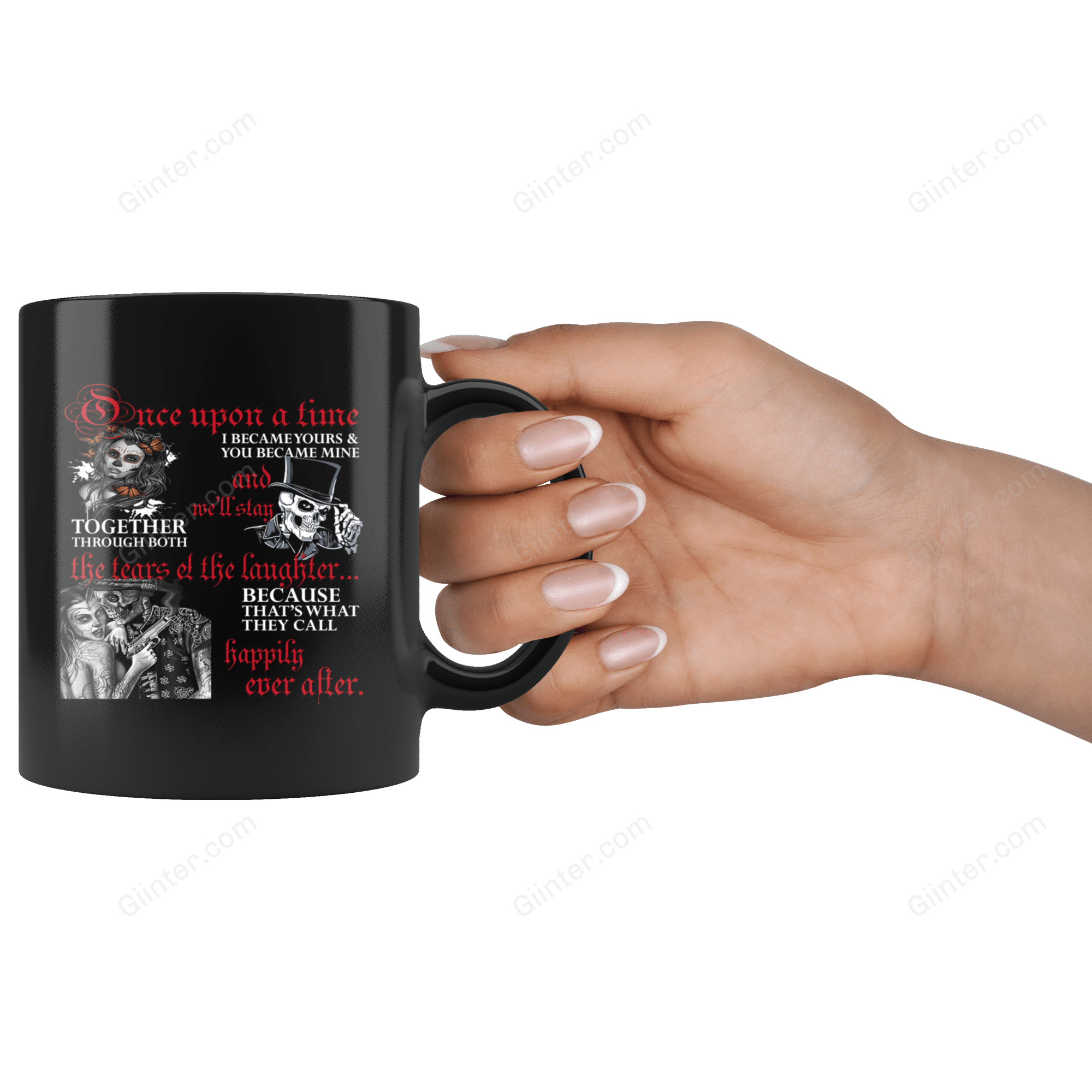 Once Upon A Time - Skulls Mug