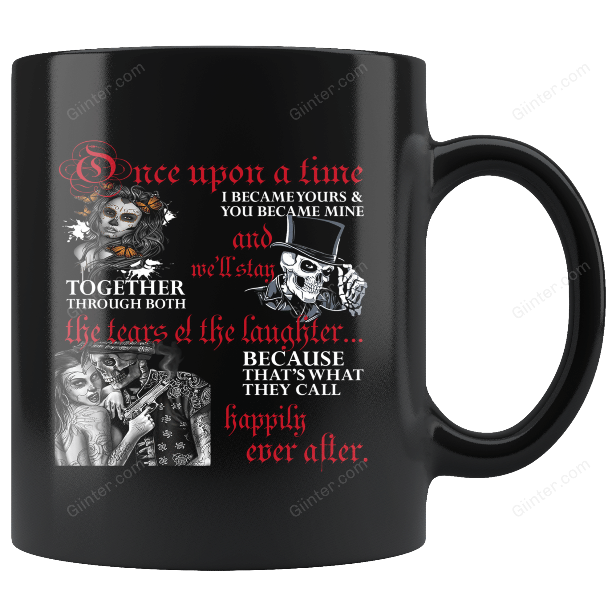 Once Upon A Time - Skulls Mug