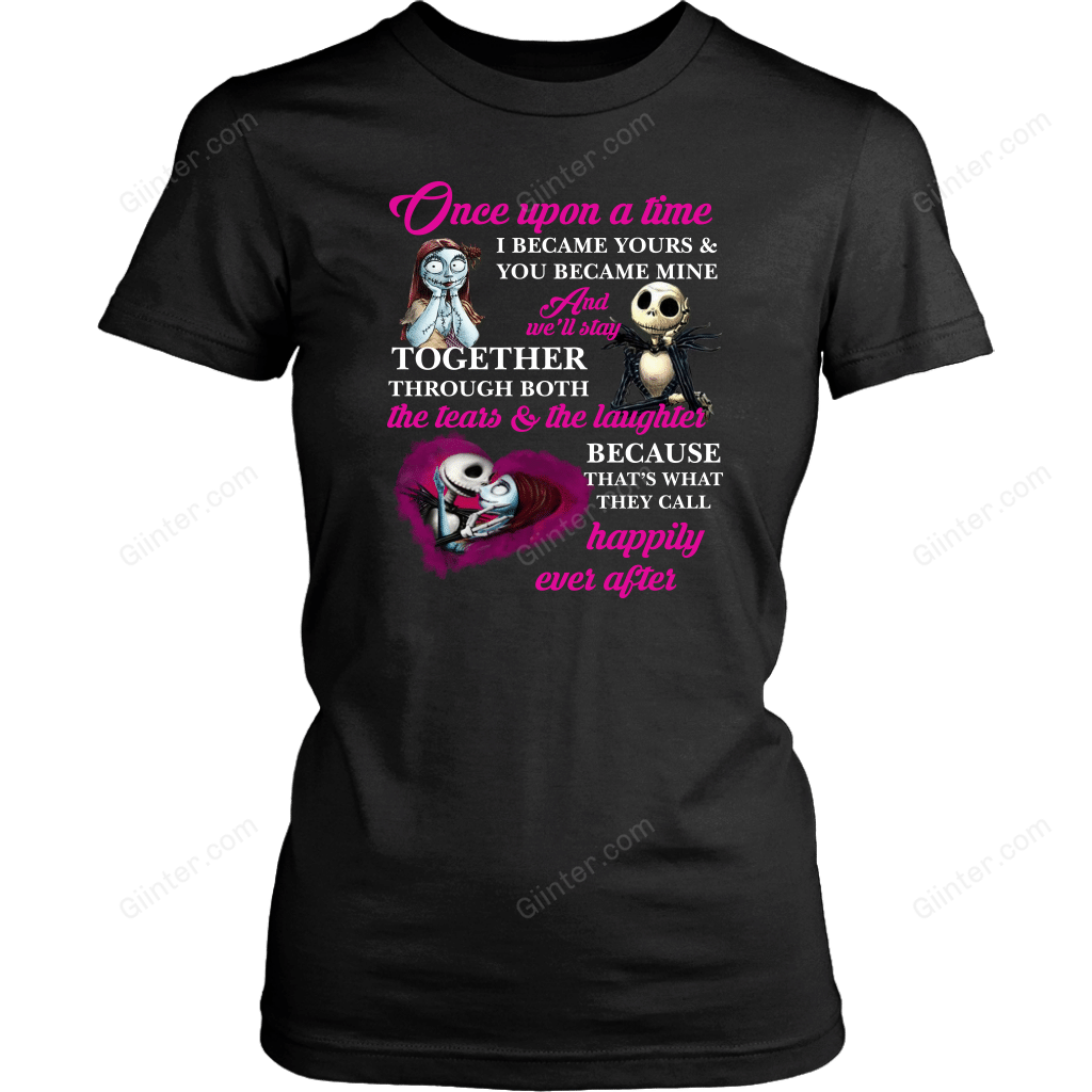 Once Upon A Time Jack and Sally T-Shirt