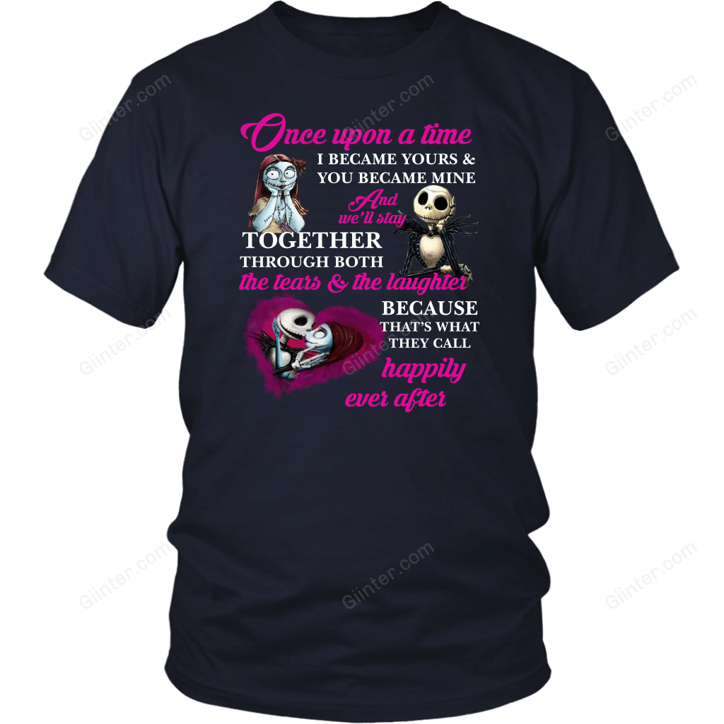 Once Upon A Time Jack and Sally T-Shirt