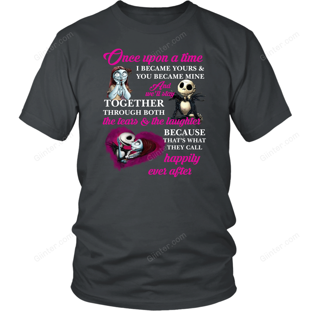 Once Upon A Time Jack and Sally T-Shirt