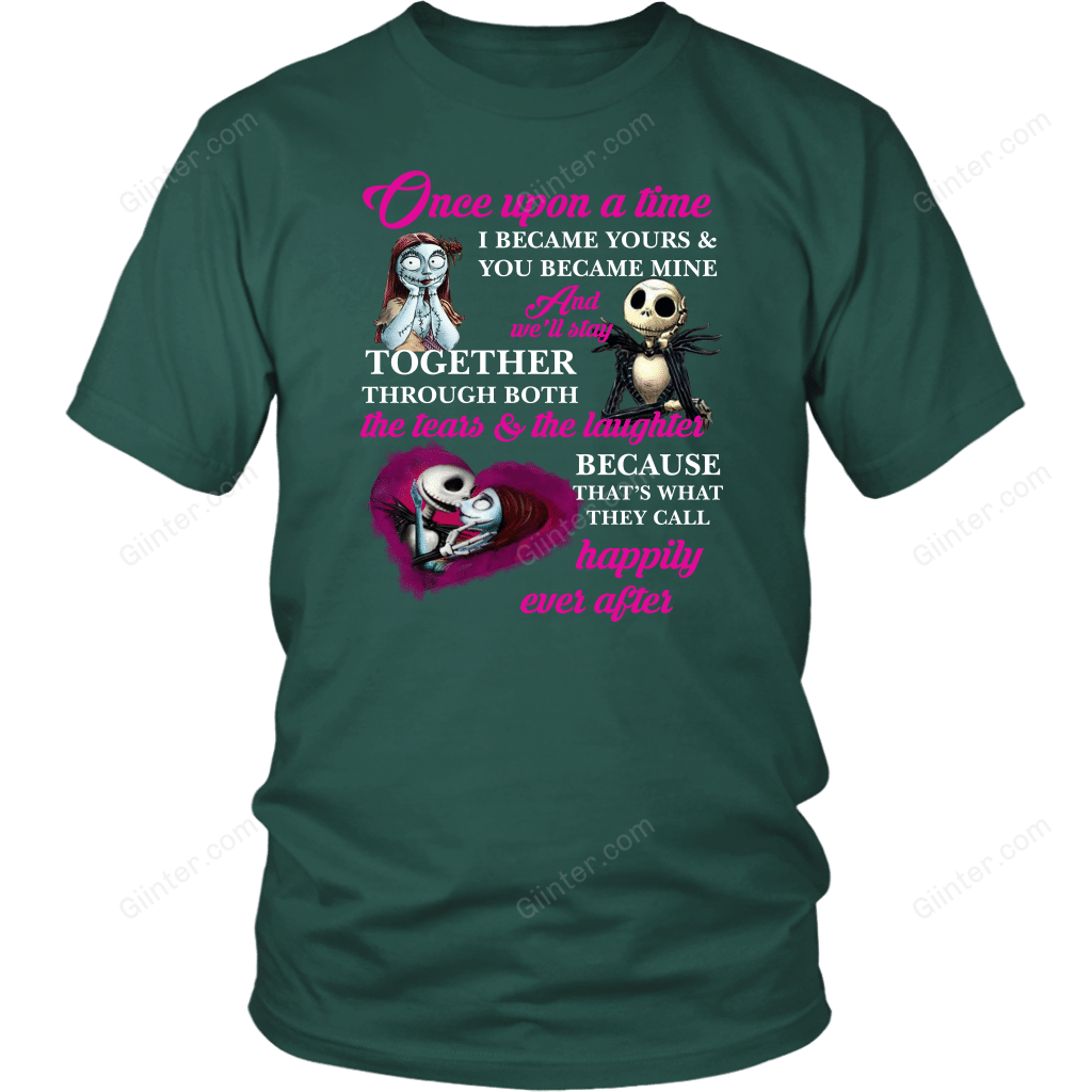 Once Upon A Time Jack and Sally T-Shirt