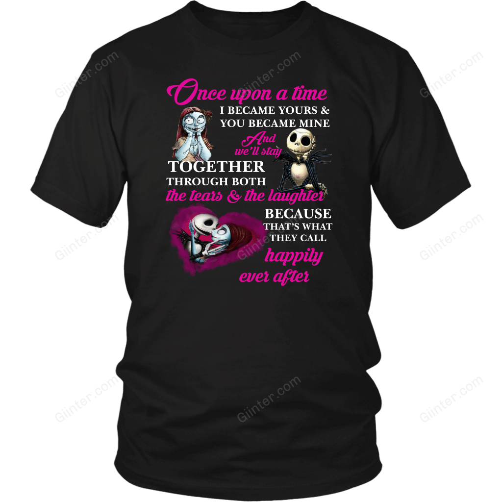 Once Upon A Time Jack and Sally T-Shirt