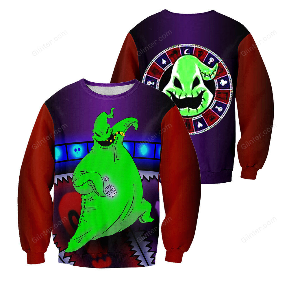 Oogie Boogie 3D All Over Printed Shirts For Men And Women 312