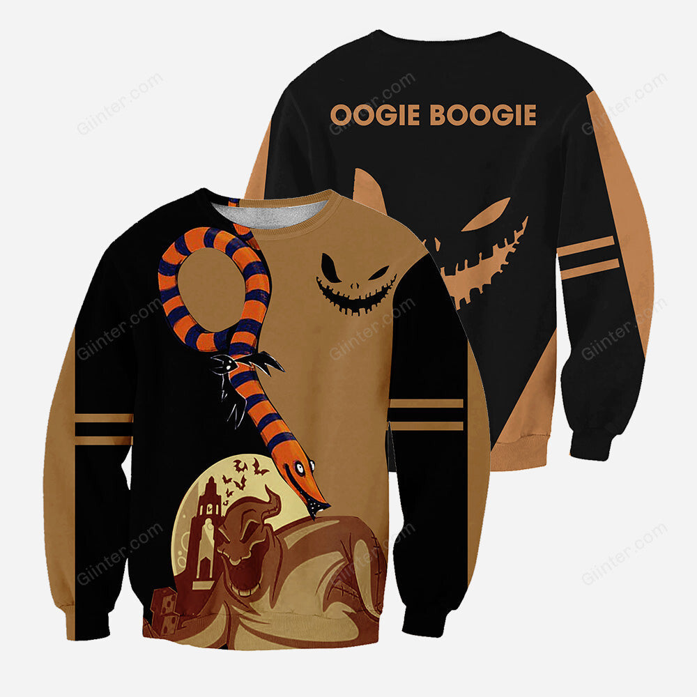 Oogie Boogie 3D All Over Printed Shirts For Men And Women 434