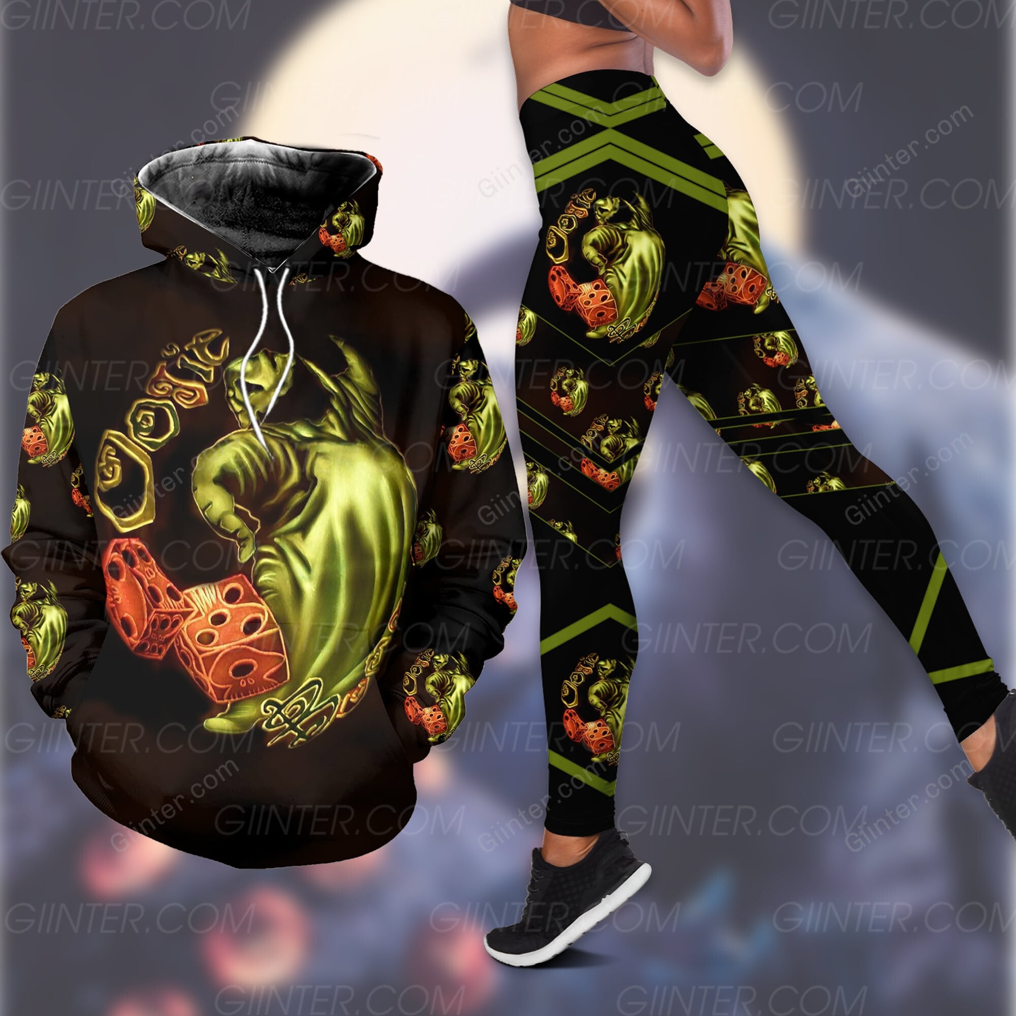 Oogie Boogie Combo Hoodie & Legging GINNBC94035