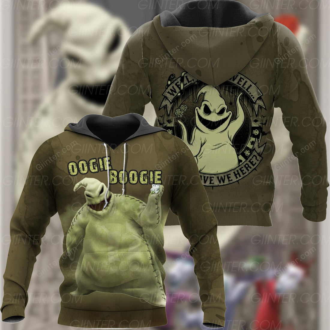 Oogie Boogie Combo Hoodie & Sweatpants GINNBC00201