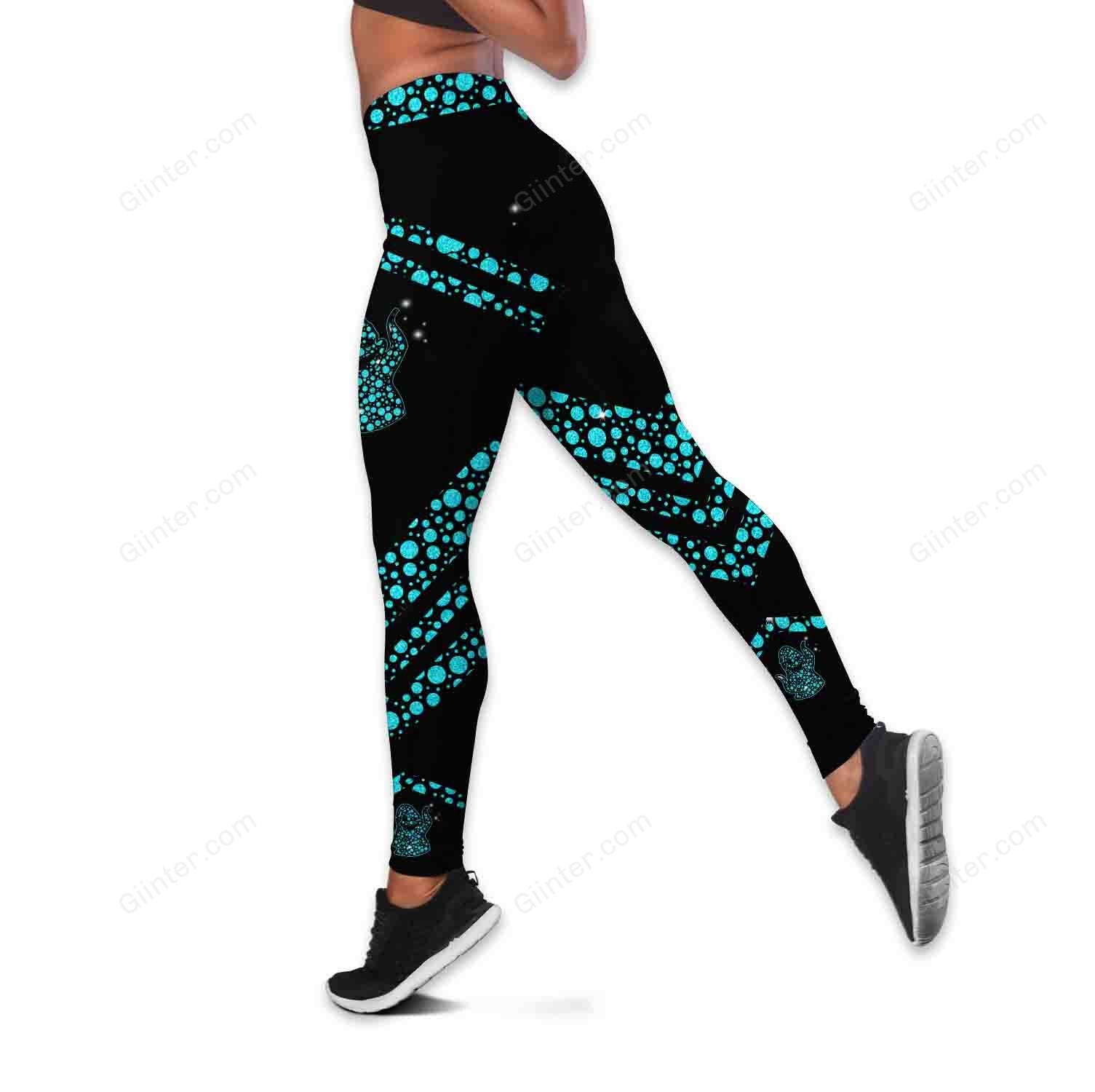 Oogie Boogie Women Tank Top & Leggings 612