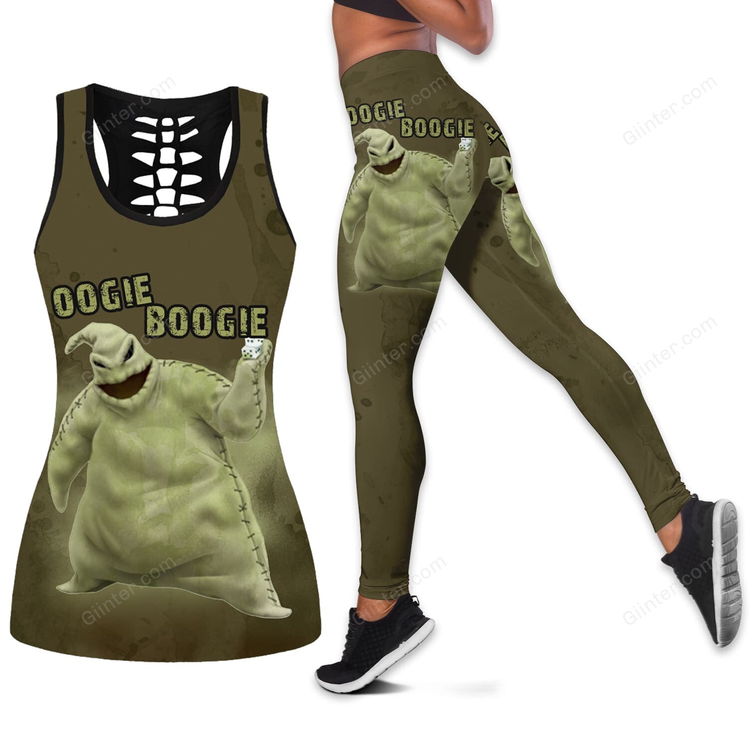 Oogie Boogie Women Tank Top & Leggings GINNBC20166