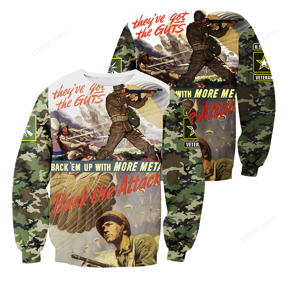 Paratrooper 3D All Over Printed Shirts For Men And Women 12