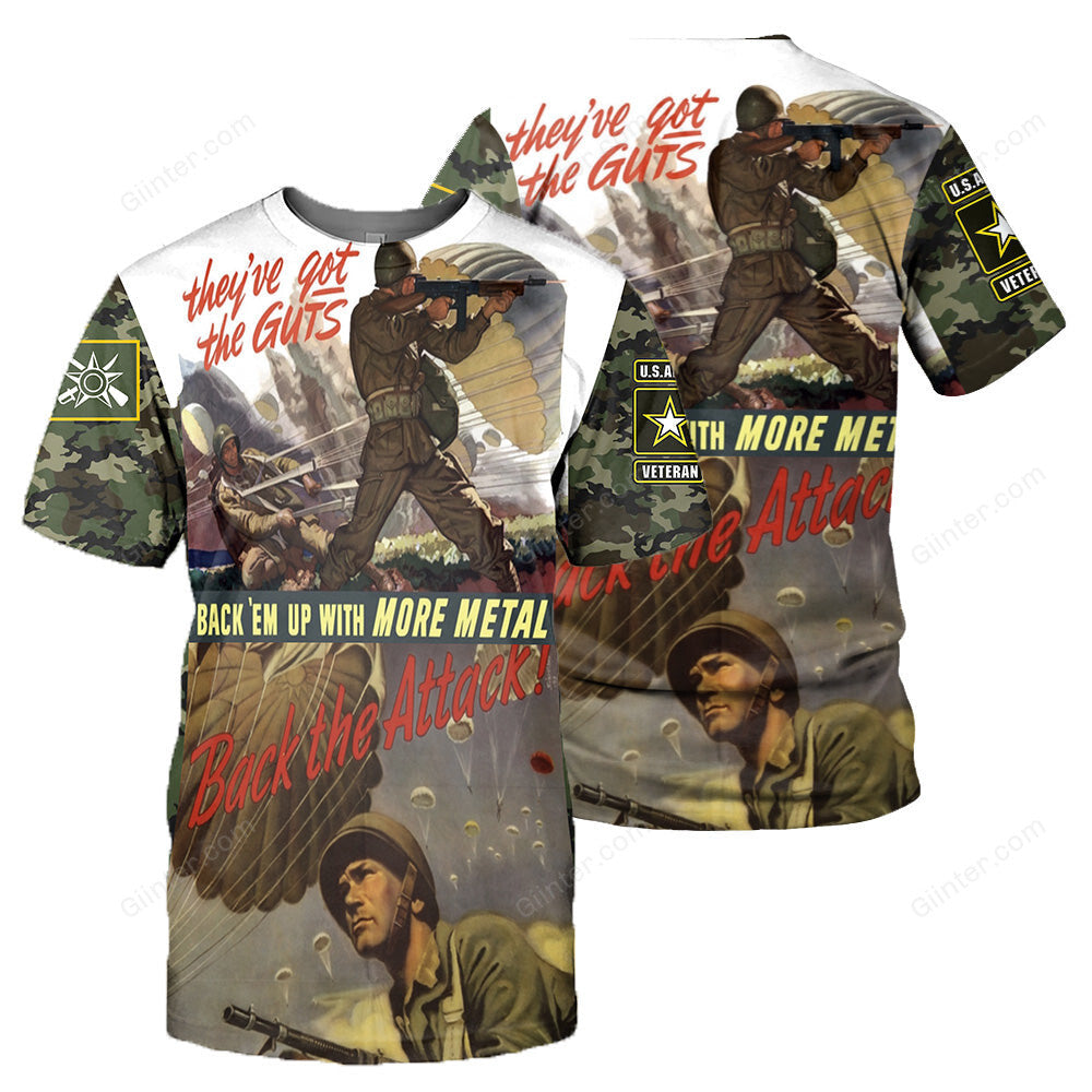 Paratrooper 3D All Over Printed Shirts For Men And Women 12