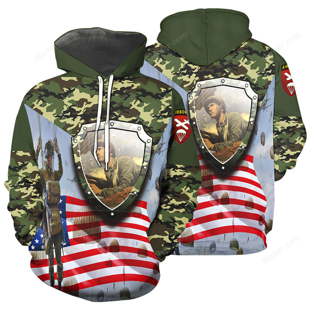 Paratrooper 3D All Over Printed Shirts For Men And Women 14