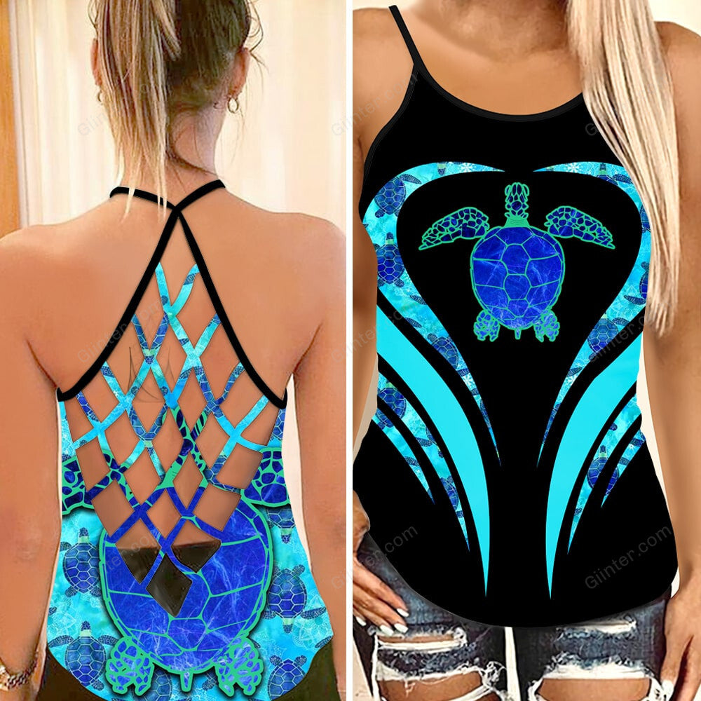 PatternTurtle Criss-Cross Tank Top 28061