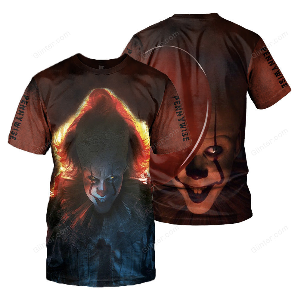 Pennywise 3D All Over Printed Shirts For Men and Women 220