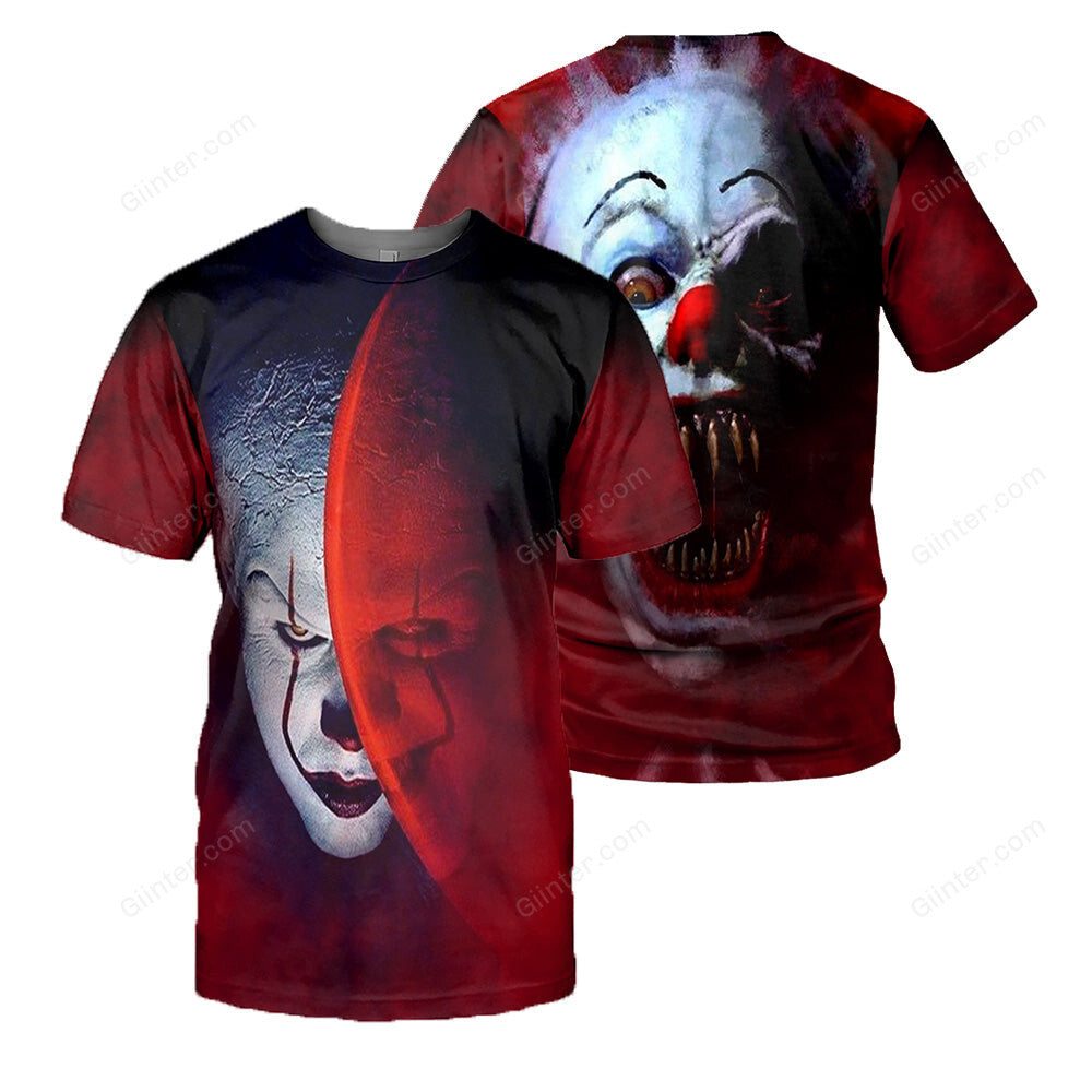 Pennywise 3D All Over Printed Shirts For Men and Women 162
