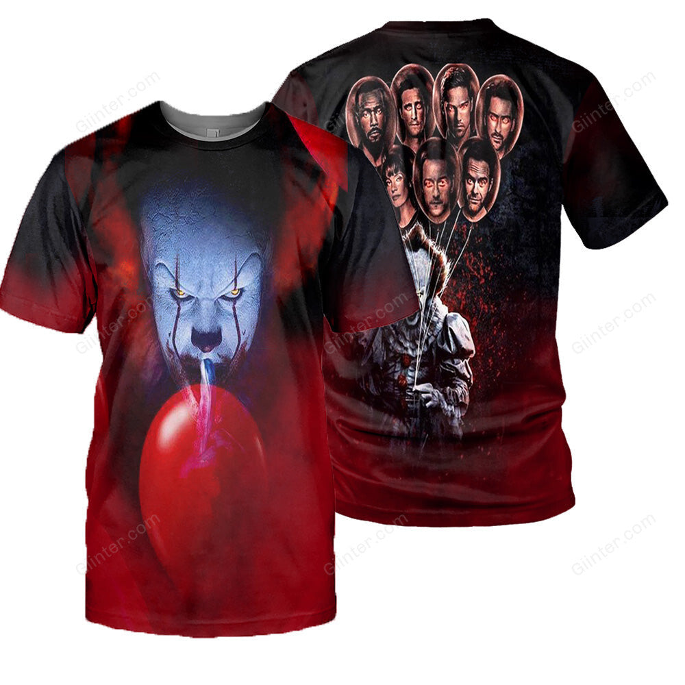 Pennywise 3D All Over Printed Shirts For Men and Women 163