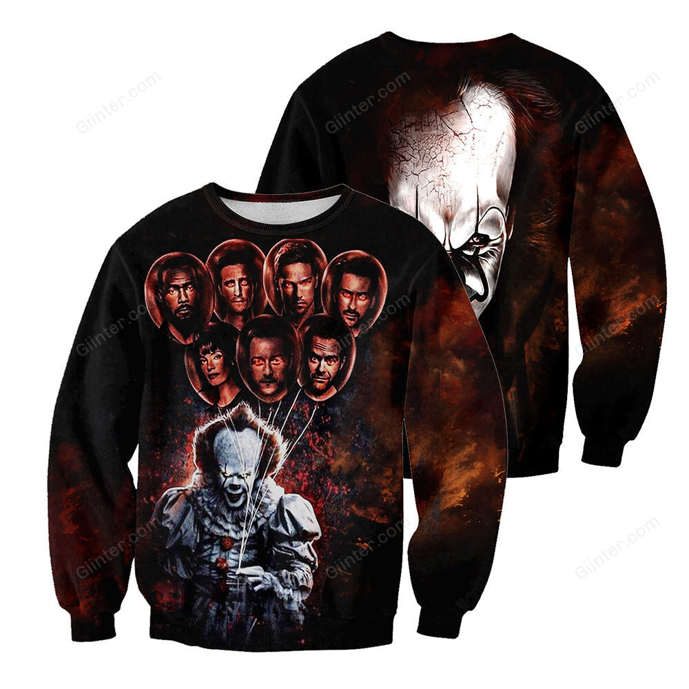 Pennywise 3D All Over Printed Shirts For Men and Women 168