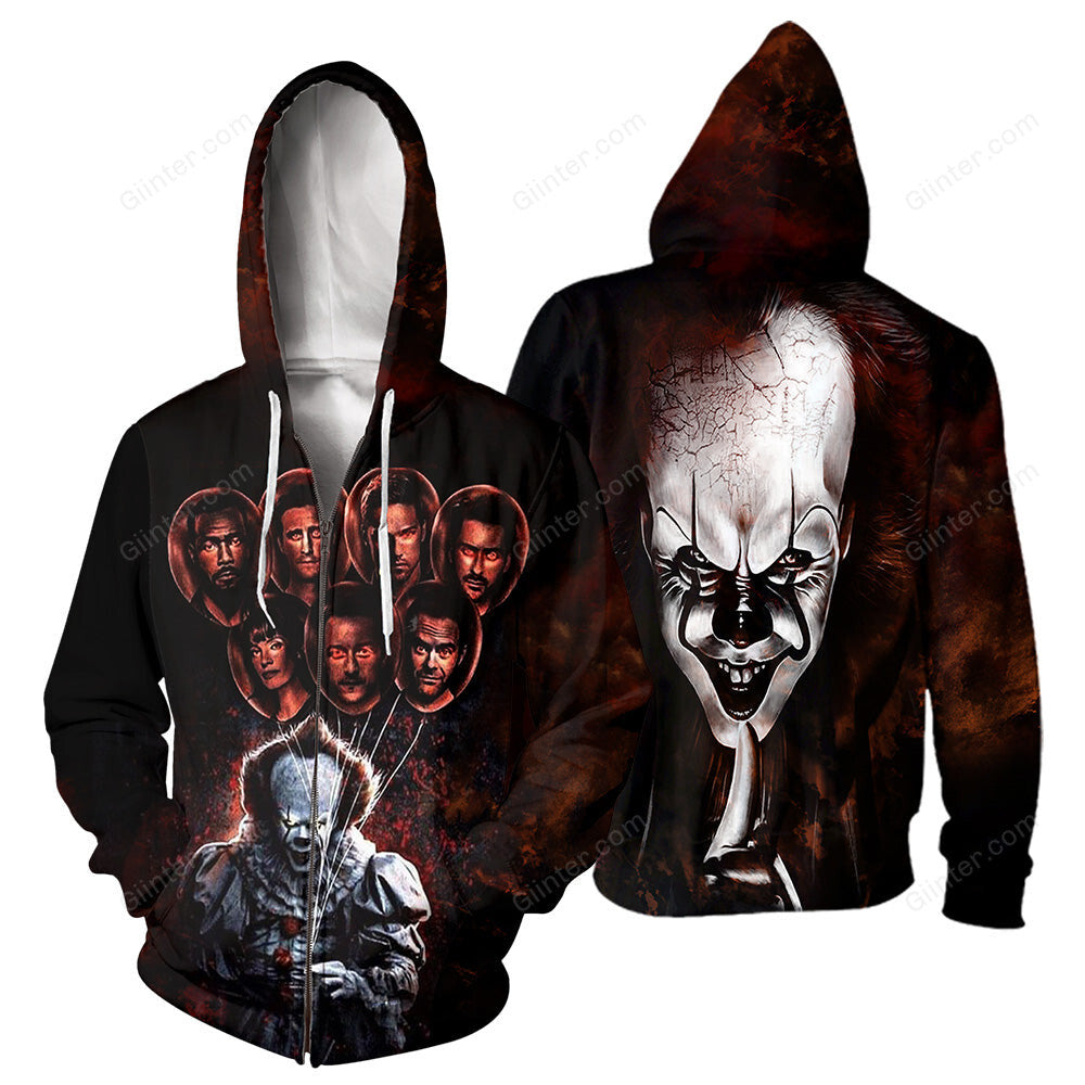 Pennywise 3D All Over Printed Shirts For Men and Women 168