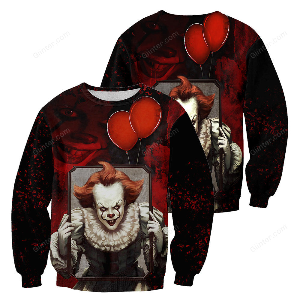 Pennywise 3D All Over Printed Shirts For Men and Women 174