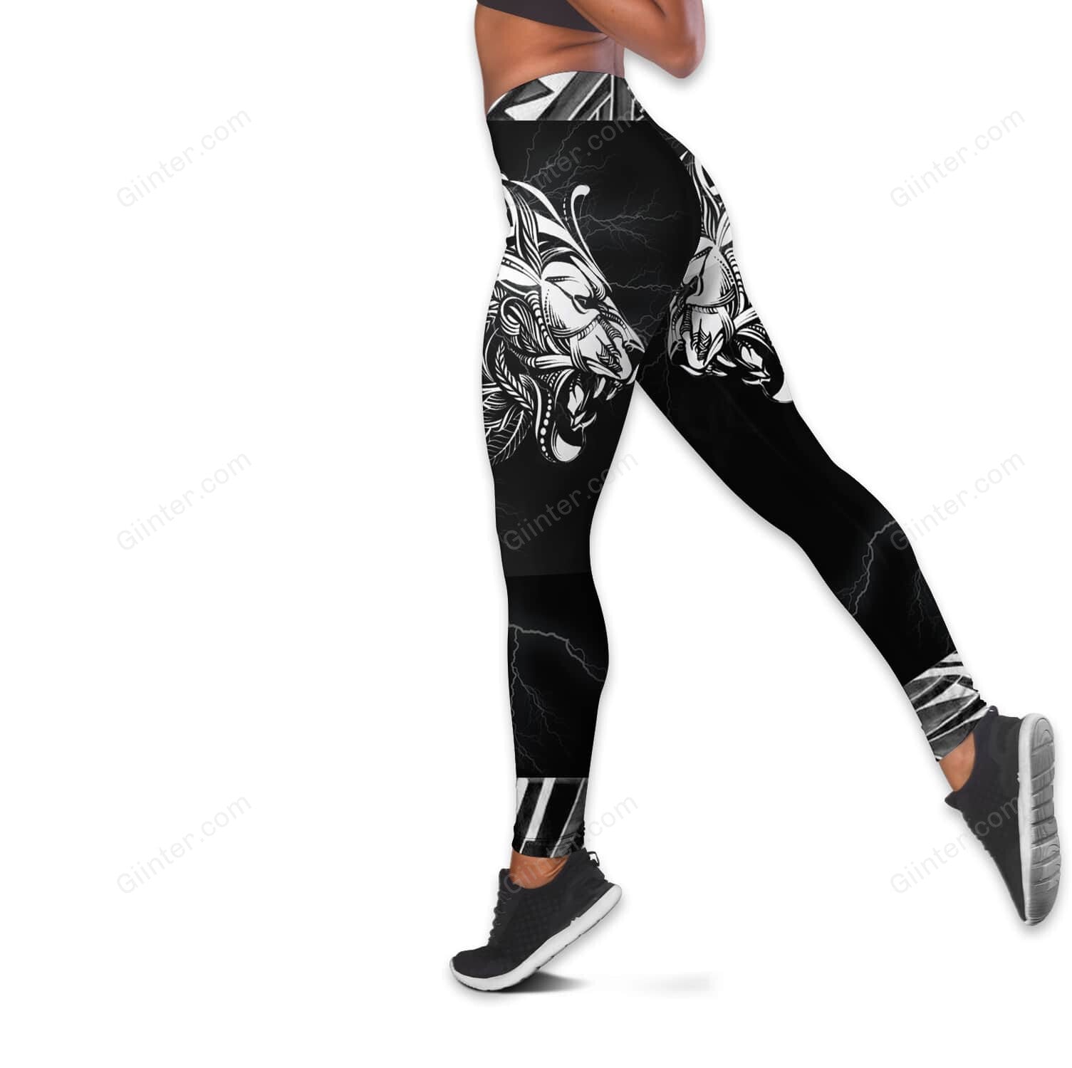 Polynesian Lion Combo Hoodie & Legging 12