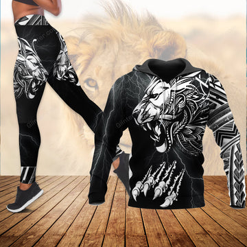 Polynesian Lion Combo Hoodie & Legging 12