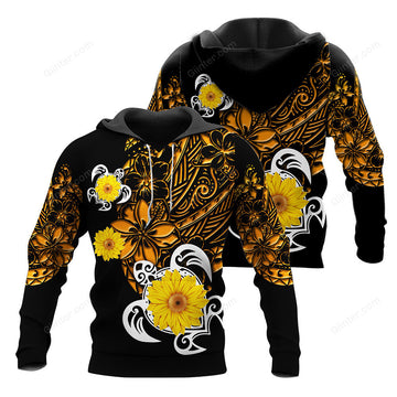 Polynesian Sea Turtle Tattoo 3D All Over Printed Shirts For Men And Women 55