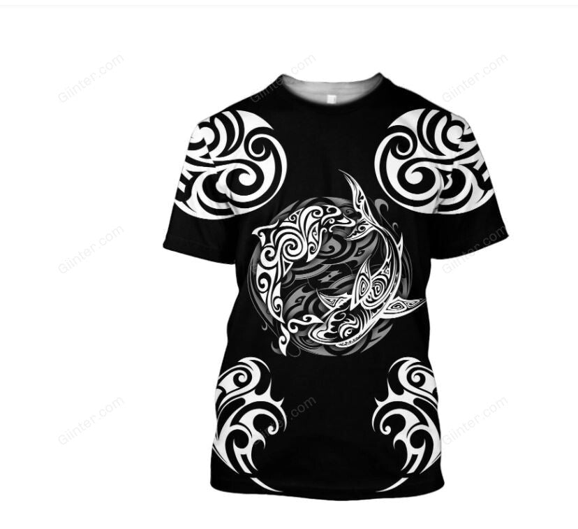 Polynesian Shark 3D All Over Printed Shirts For Men And Women 21