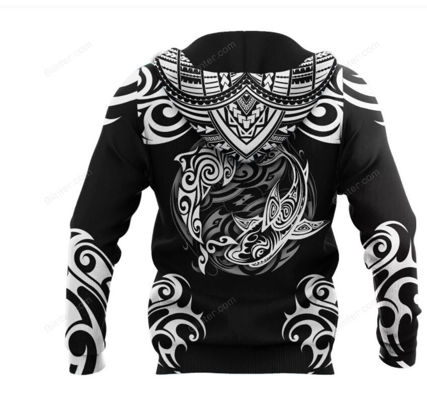 Polynesian Shark 3D All Over Printed Shirts For Men And Women 21