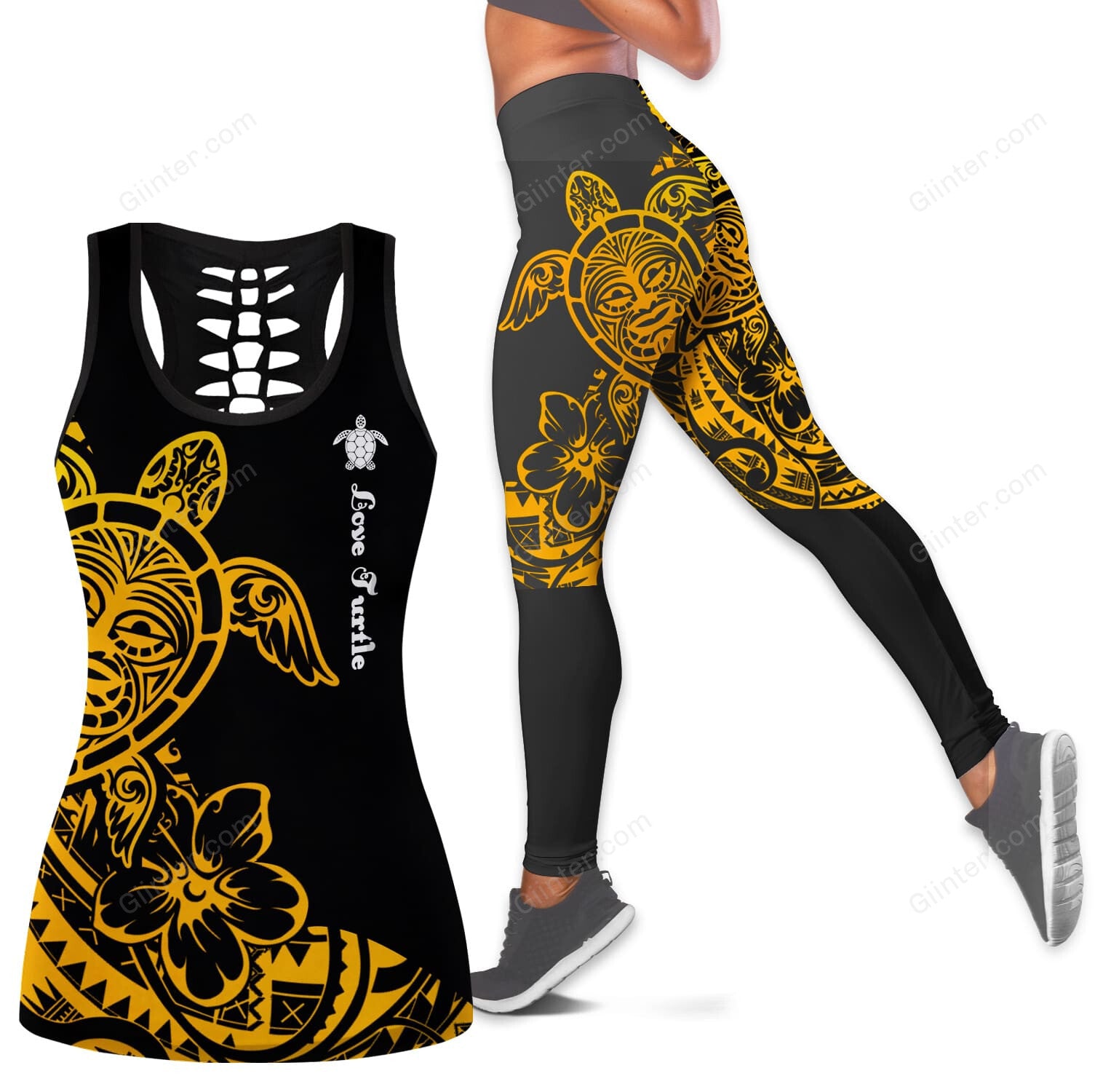sea turtle tank top
