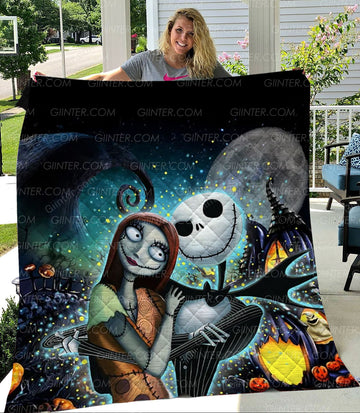 Premium Nightmare Before Christmas Quilt Blanket GINNBC97152